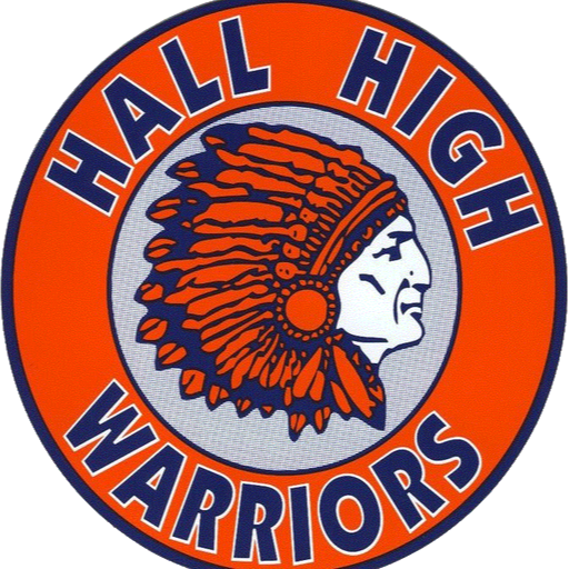 Hall High School logo