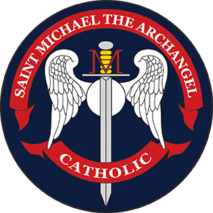 Saint Michael the Archangel Catholic High logo
