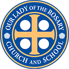 Our Lady Of The Rosary logo